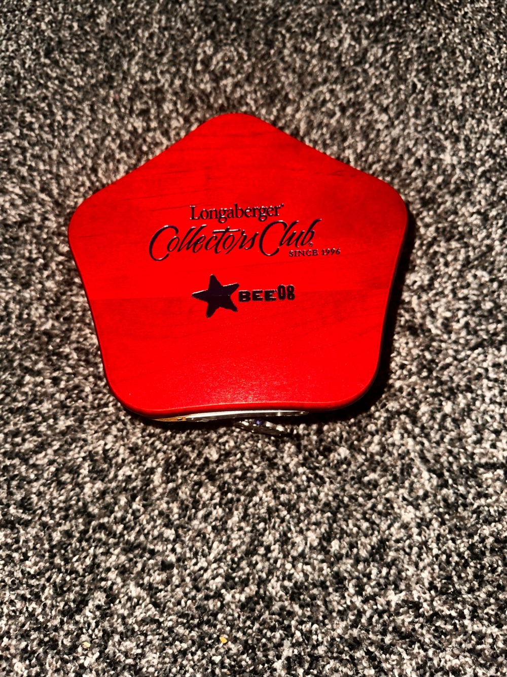 Longaberger Red Star Collector’s Club Basket